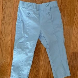 NWOT Janie & Jack blue sailor pants. 18 months.